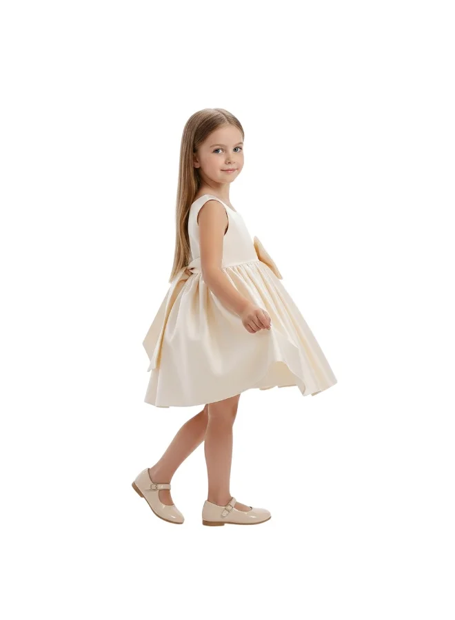 D'Daniela Bow Accent Dress